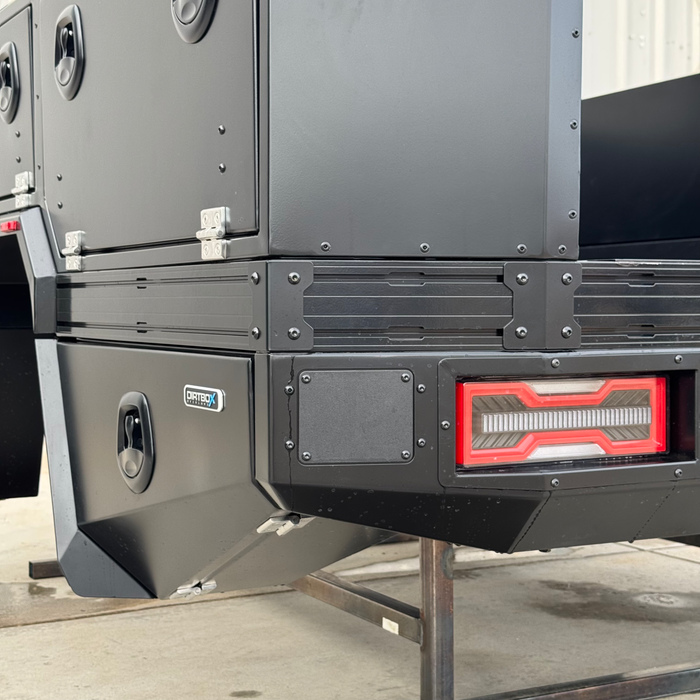Dirtbox Overland Transformer Drop Center Flatbed