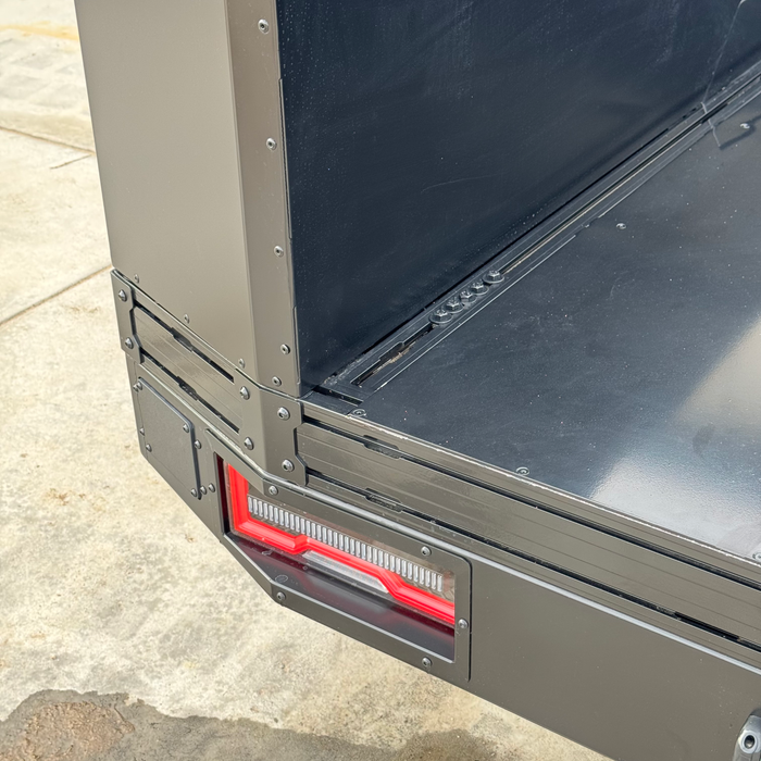 Dirtbox Overland Transformer Drop Center Flatbed