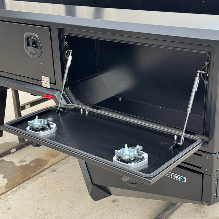 Dirtbox Overland Transformer Drop Center Flatbed