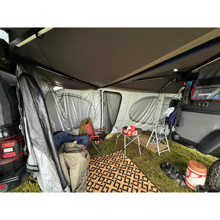 Dirtbox Overland 270 Awning Room (Detachable Enclosure) – All-Season Awning Walls for Camping & Overlanding