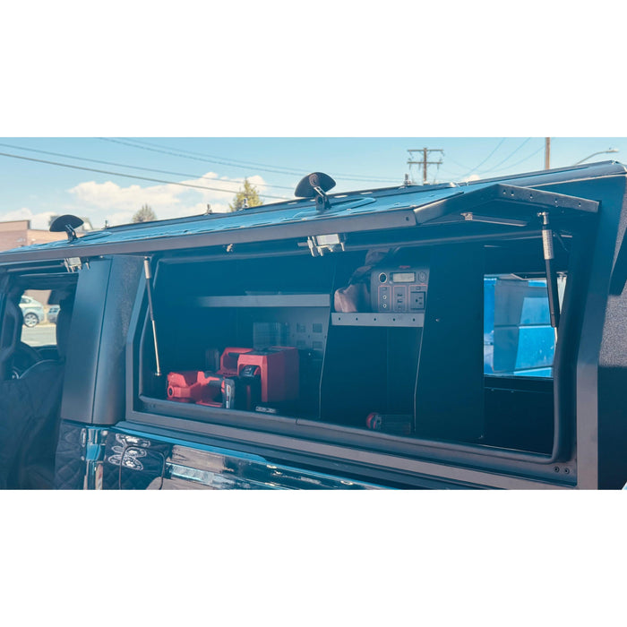 Dirtbox Overland Truck Topper Side Molle Box | Utility Storage & Gear Mounting System