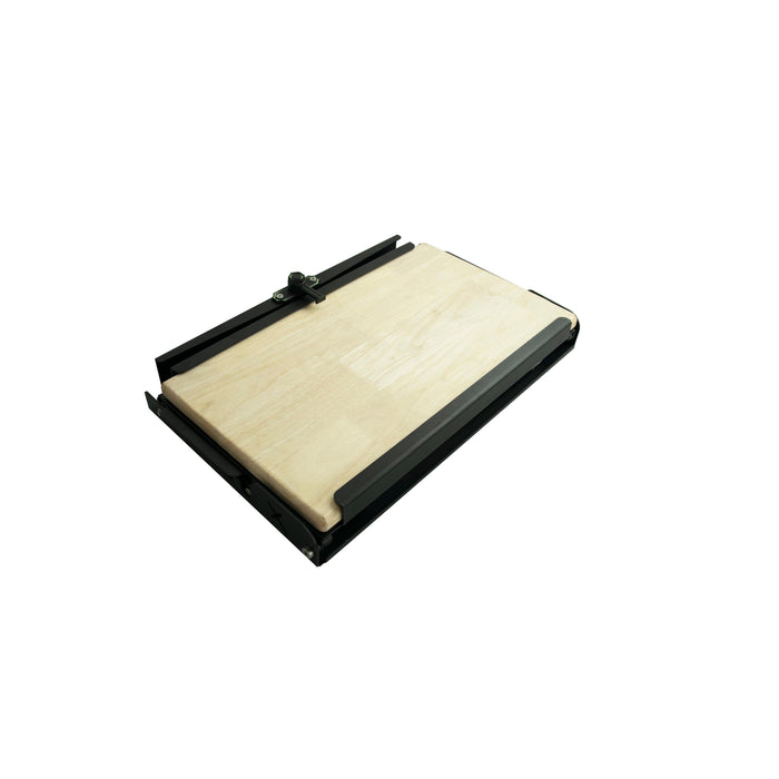 Dirtbox Overland Folding Camp Table with Cutting Board & Side Molle Box