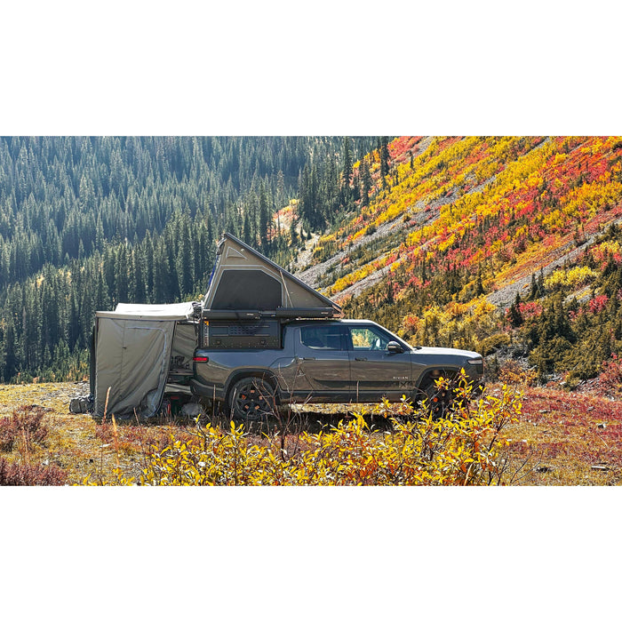 Dirtbox Overland Rivian R1T Canopy Camper & Topper | DirtBox Overland