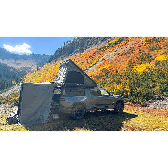 Dirtbox Overland Rivian R1T Canopy Camper & Topper | DirtBox Overland