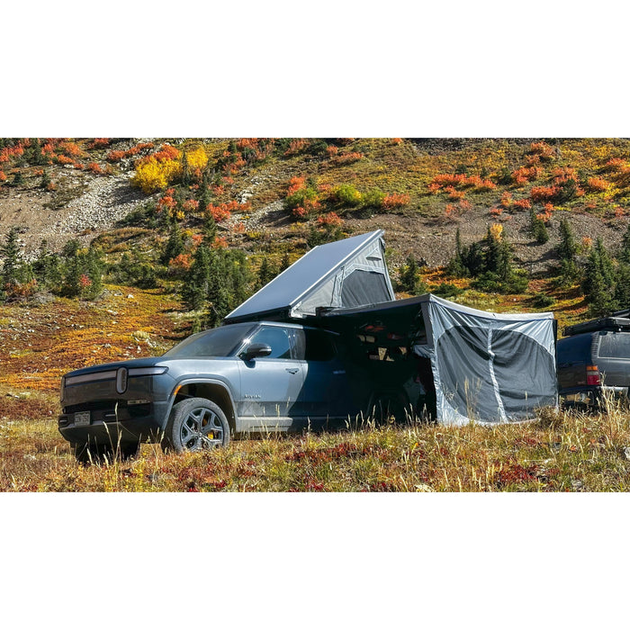 Dirtbox Overland Rivian R1T Canopy Camper & Topper | DirtBox Overland