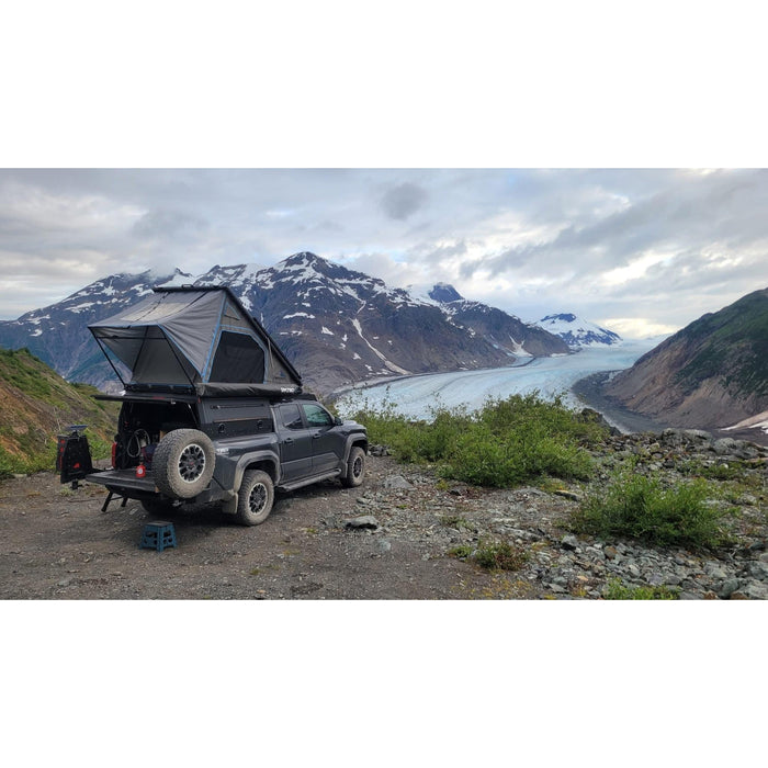 Dirtbox Overland Canopy Camper – Modular Truck Camper Shell / Topper for Mid-Size & Full-Size Trucks (Tacoma, Rivian, Tundra, F-150, Quatermaster, Gladiator, Ram, Silverado)