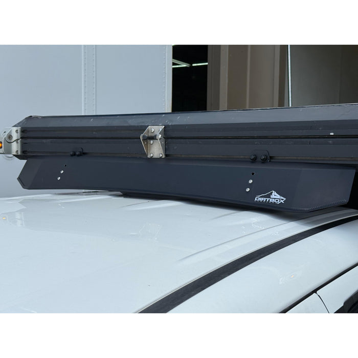 Dirtbox Overland Canopy Camper Wind Deflector – All Aluminum, Noise Reduction, Easy Self-Install