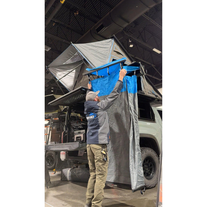 Dirtbox Overland Hard Shell Overland Shower Awning with Changing Room