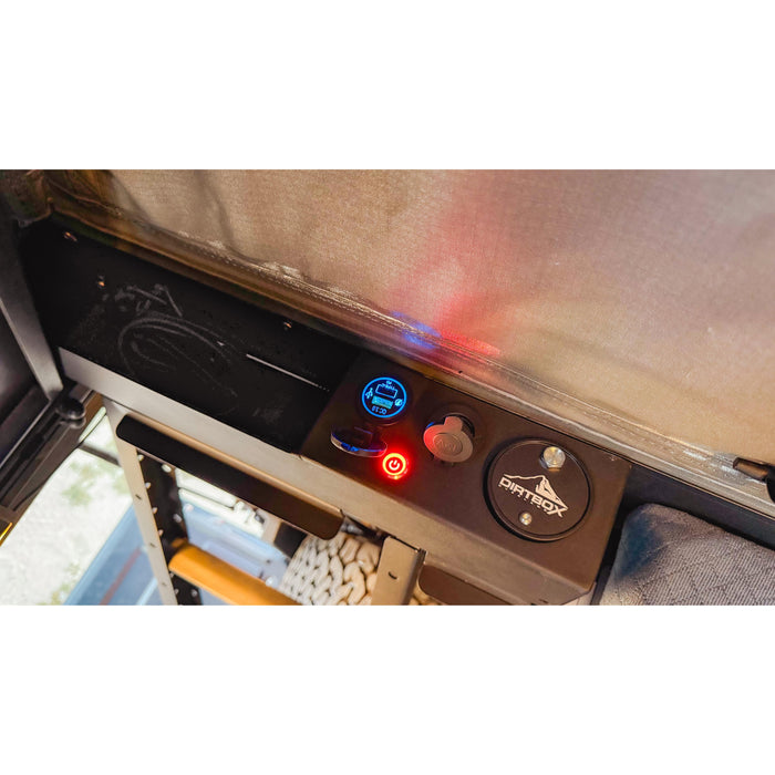 Dirtbox Overland Canopy Camper – Modular Truck Camper Shell / Topper for Mid-Size & Full-Size Trucks (Tacoma, Rivian, Tundra, F-150, Quatermaster, Gladiator, Ram, Silverado)