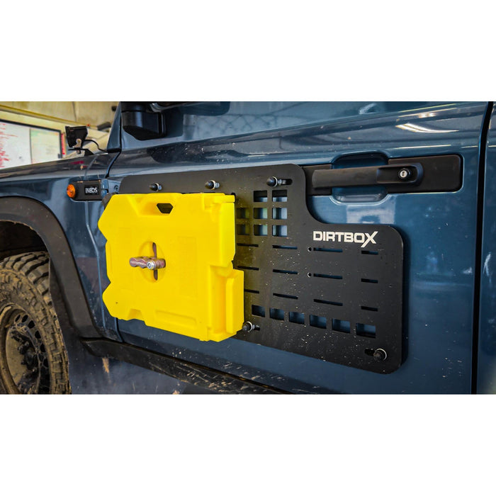 Dirtbox Overland INEOS Grenadier & Quartermaster Front Door MOLLE Storage Panel System
