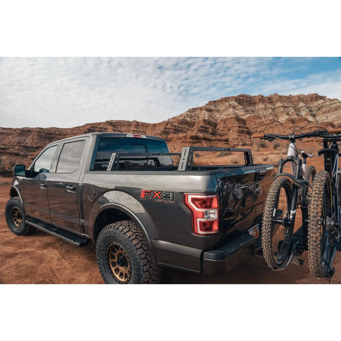 ROAM Adventure Universal Truck Bed Bars Adjustable Aluminum, Black Finish