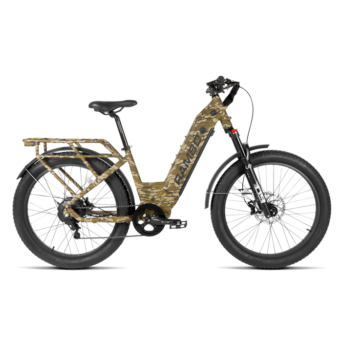 Rambo Bikes Nomad 2.0 1000W Hub Drive Electric Hunting Bike