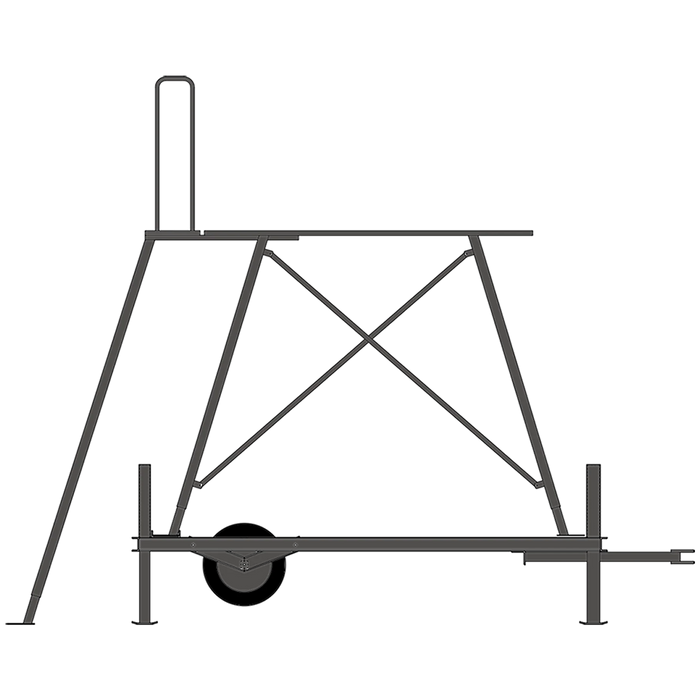 Greylight Twilight Blind & 6' Tower & Nomad Trailer