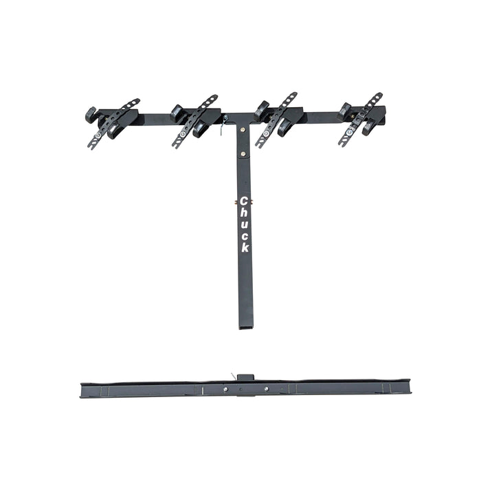 Chuck Rack 4-Bike Vertical Rack W/ Full Tilt BASE Post