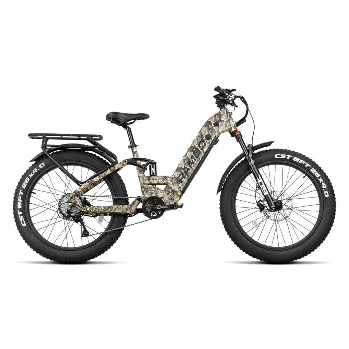 Rambo Bikes Pursuit FS 3.0 Step-Thru Electric Hunting Bike