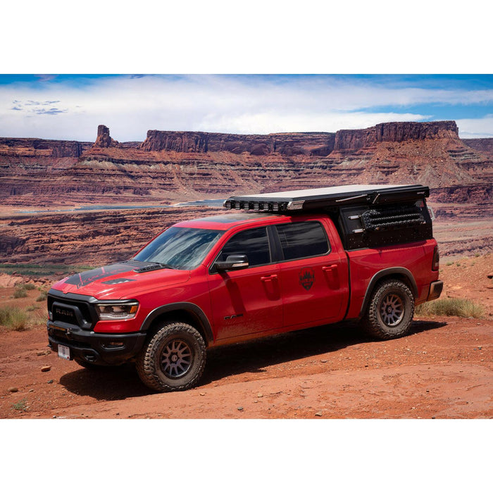 Dirtbox Overland Canopy Camper – Modular Truck Camper Shell / Topper for Mid-Size & Full-Size Trucks (Tacoma, Rivian, Tundra, F-150, Quatermaster, Gladiator, Ram, Silverado)