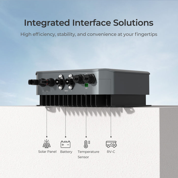 Renogy REGO 12V/24V/36V/48V 30A MPPT Solar Charge Controller