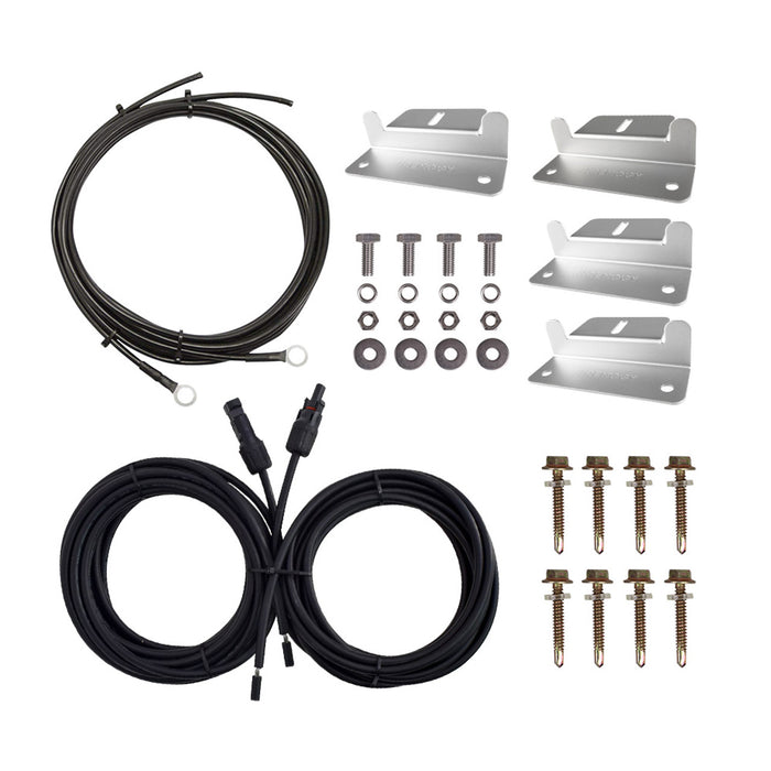 Renogy Accessories and Cables Kit for 100/200/400 W modul