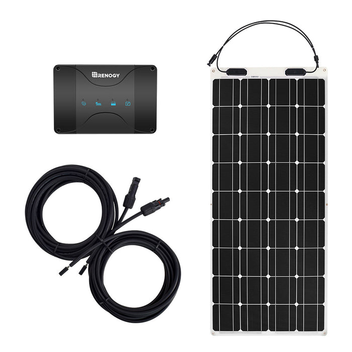 100W Flexible Solar Panel Marine Kit