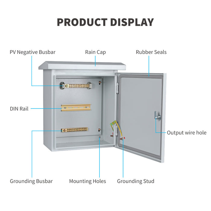 Renogy 5 Strings Solar Combiner Box