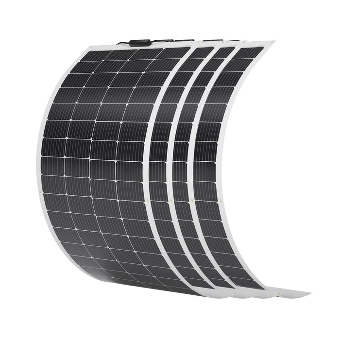 Renogy 4 Pieces 200 Watt 12 Volt Flexible Monocrystalline Solar Panel