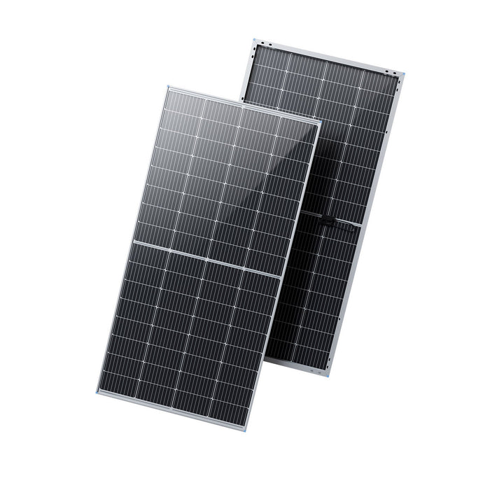 Renogy Bifacial 220 Watt 12 Volt Monocrystalline Solar Panel With RV Tilt Mount Bracket