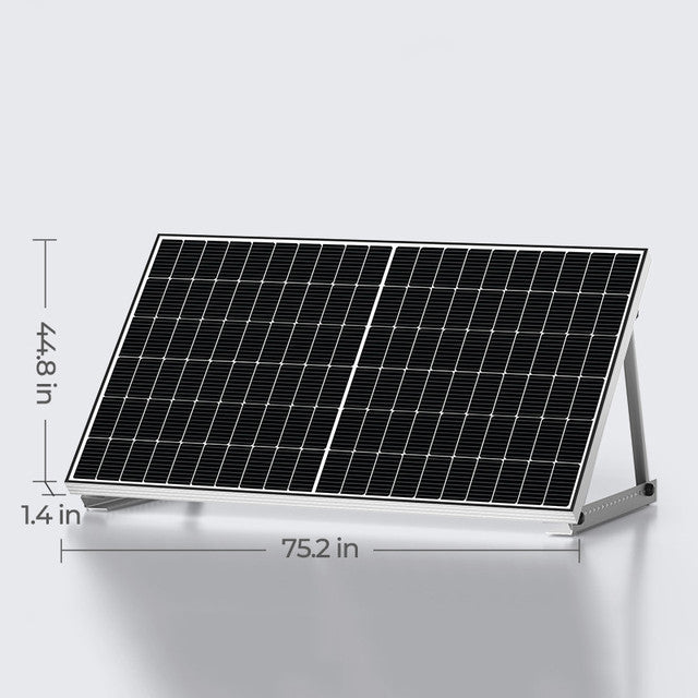 Renogy 2PCS Bifacial 450 Watt Monocrystalline Solar Panel