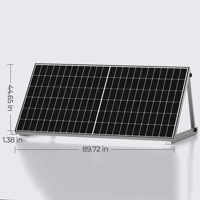 Renogy 2PCS Bifacial 550 Watt Monocrystalline Solar Panel