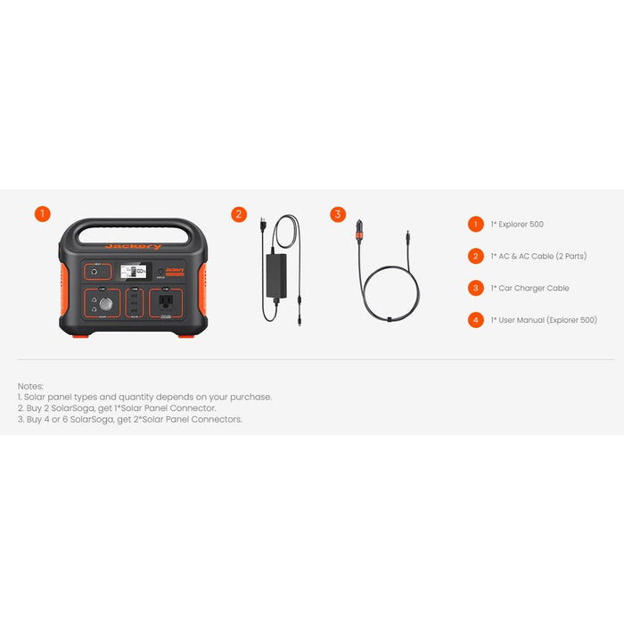 Jackery Explorer 550 Portable Power Station