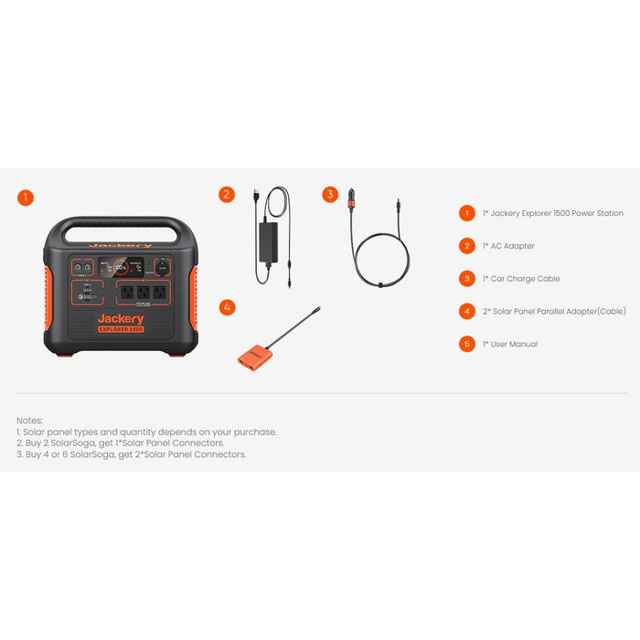 Jackery Explorer 1500 Portable Power Station