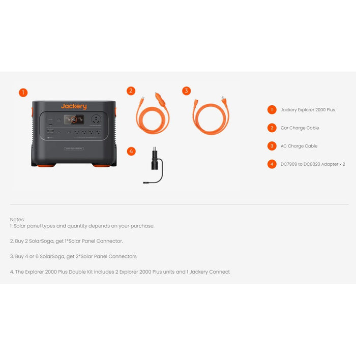 Jackery Explorer 2000 Plus Portable Power Station