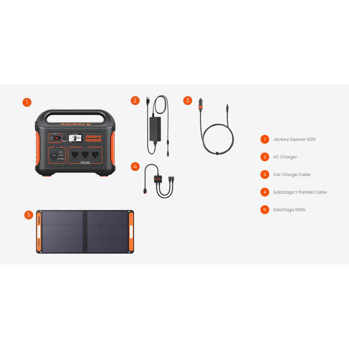 Jackery Explorer 1000 Solar Generator