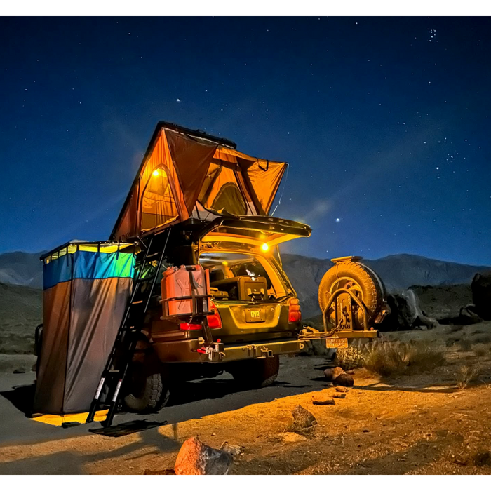 Dirtbox Overland Hard Shell Overland Shower Awning with Changing Room
