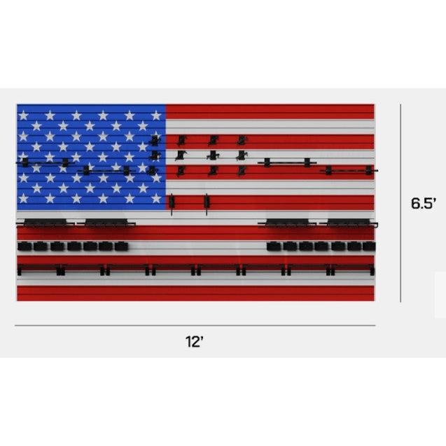 Hold Up Displays HD116-F Patriot Wall Display Package