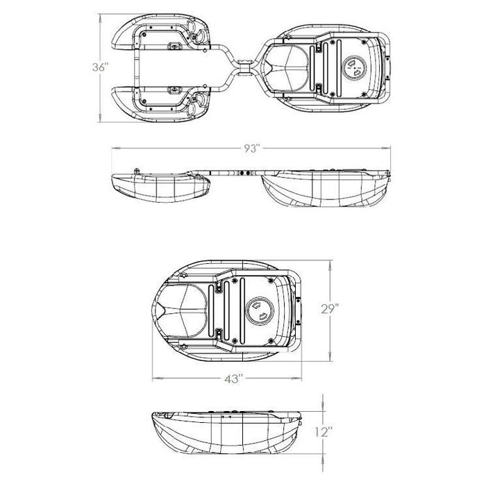 Uncharted Watercraft Scorpion FX Kayak