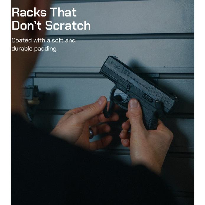 Hold Up Displays HD90 Gun Wall Bundle (6 Rifles and 6 Pistols)