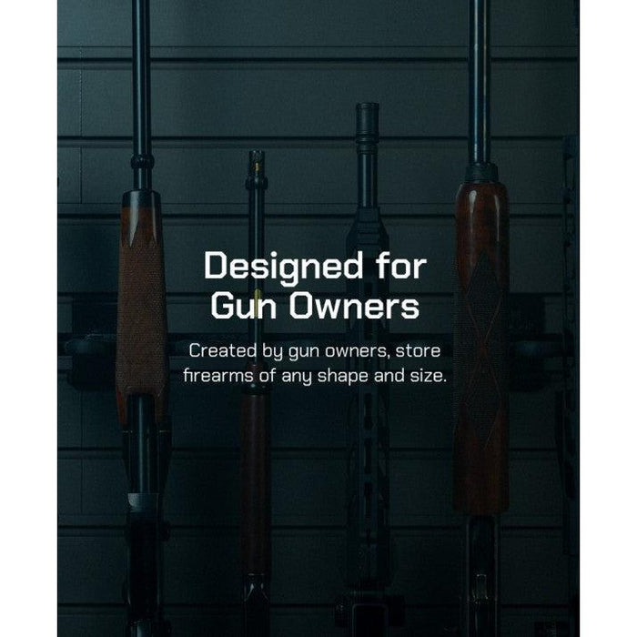 Hold Up Displays HD90 Gun Wall Bundle (6 Rifles and 6 Pistols)