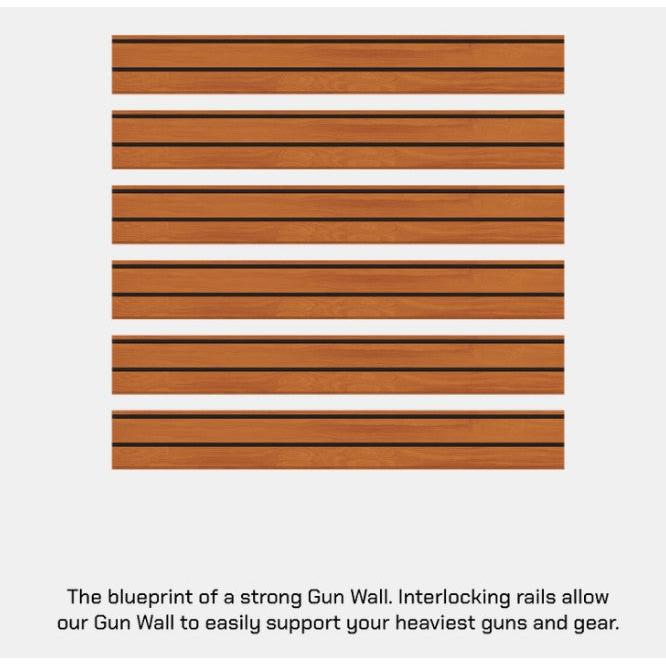 Hold Up Displays HD90 Gun Wall Bundle (6 Rifles and 6 Pistols)