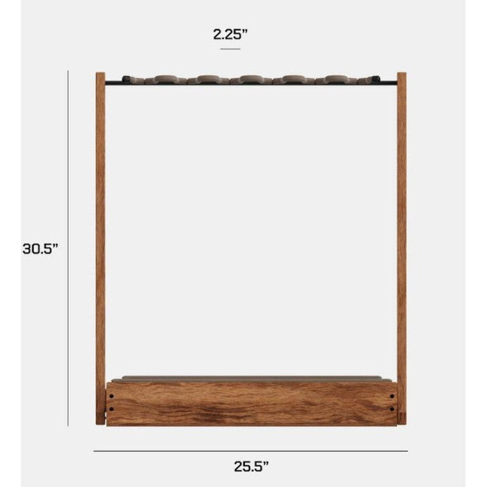 Hold Up Displays HD54 Folding Hardwood Gun Rack