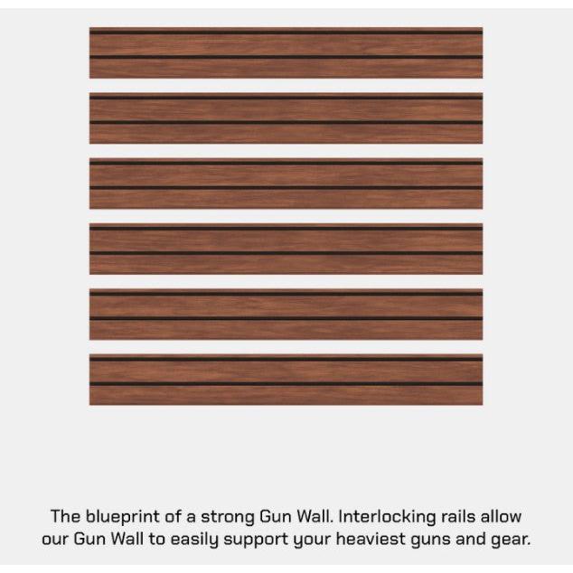 Hold Up Displays HD109 16 Pistol Gun Wall Bundle