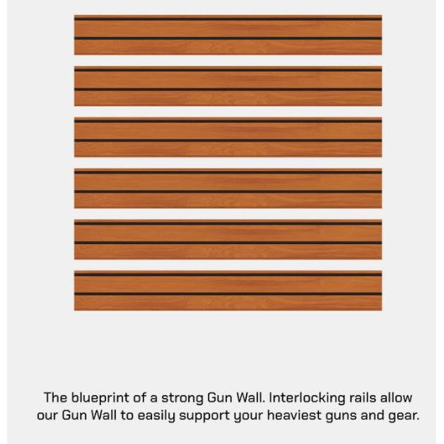 Hold Up Displays HD109 16 Pistol Gun Wall Bundle