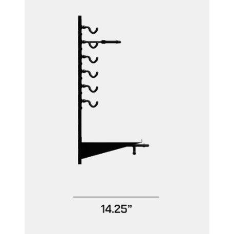 Hold Up Displays HD93 American Flag Gun Wall Bundle