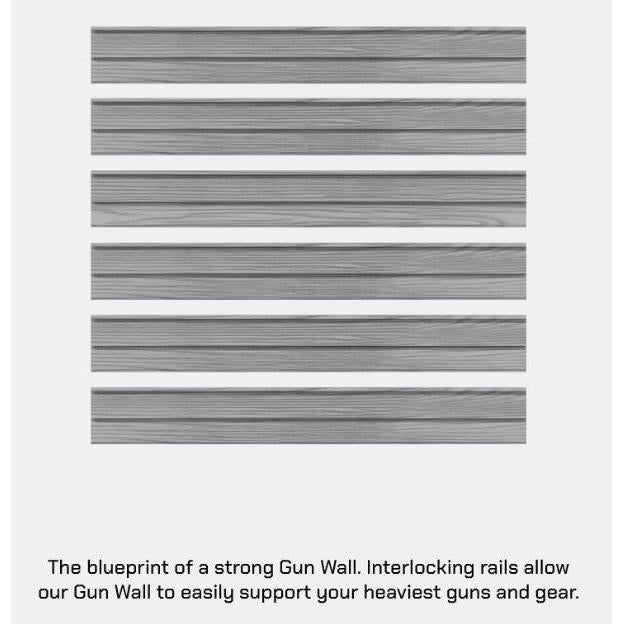 Hold Up Displays HD103 Gun Wall Bundle