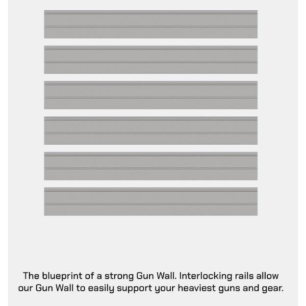 Hold Up Displays HD103 Gun Wall Bundle