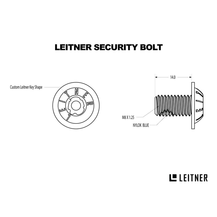 Leitner Designs Security Bolt Kit