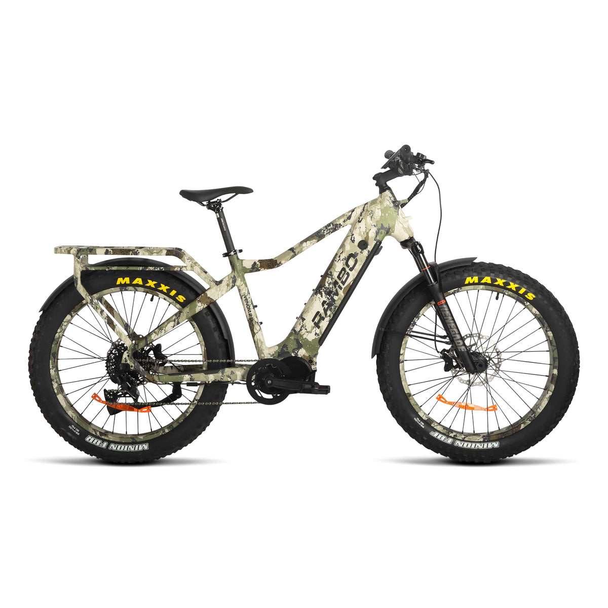 Okapi Rambo Ultra Rambo Bikes Venom 2.0 1000W Ultra Drive Electric Hunting Bike ...