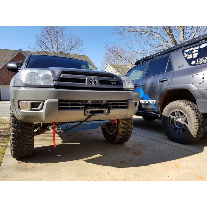 Adjustable Hidden Winch Mount - 4th Gen 4Runner