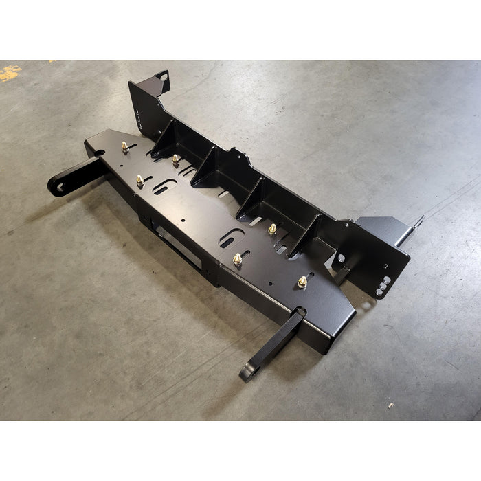 Adjustable Hidden Winch Mount with Recovery Points - GX460