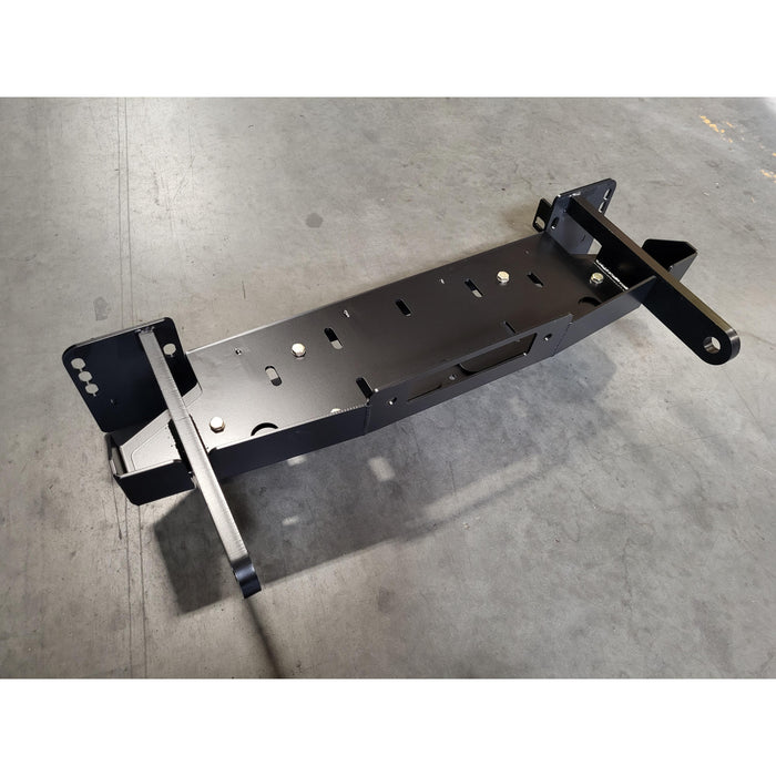 Adjustable Hidden Winch Mount with Recovery Points - GX460