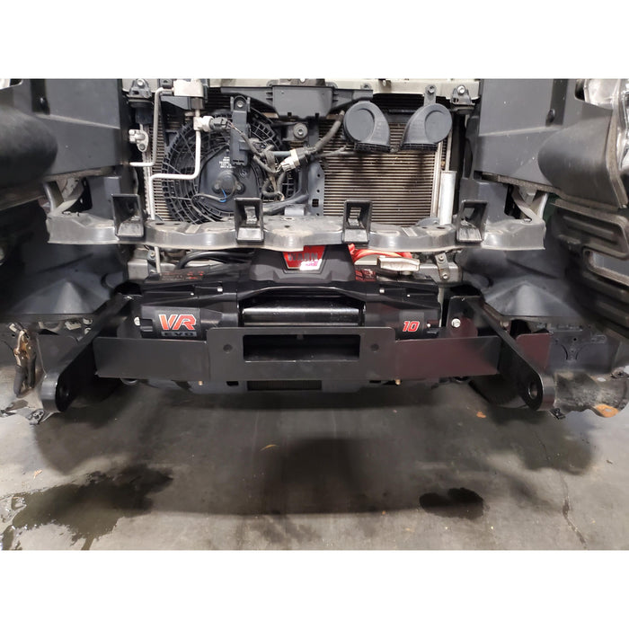 Adjustable Hidden Winch Mount with Recovery Points - GX460